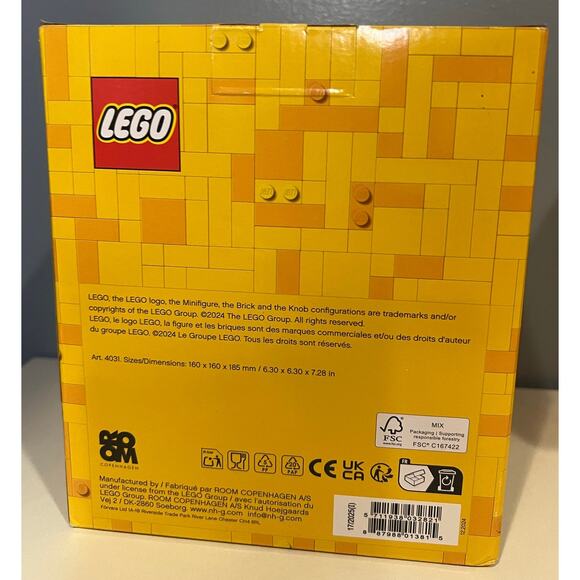 NIB Lego Halloween Pumpkin Storage Head - Small - Picture 4 of 5